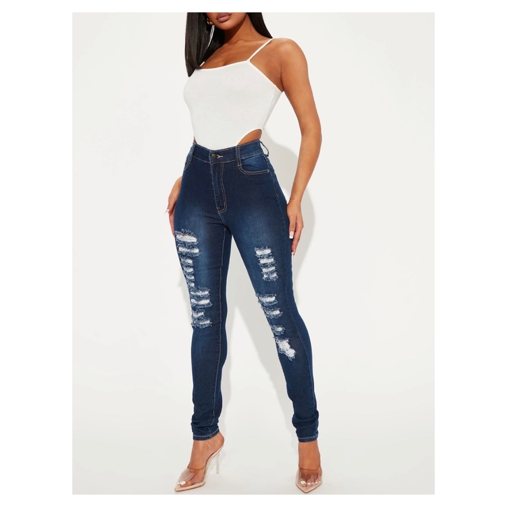 Drive To The Ocean Jeans - Dark Denim